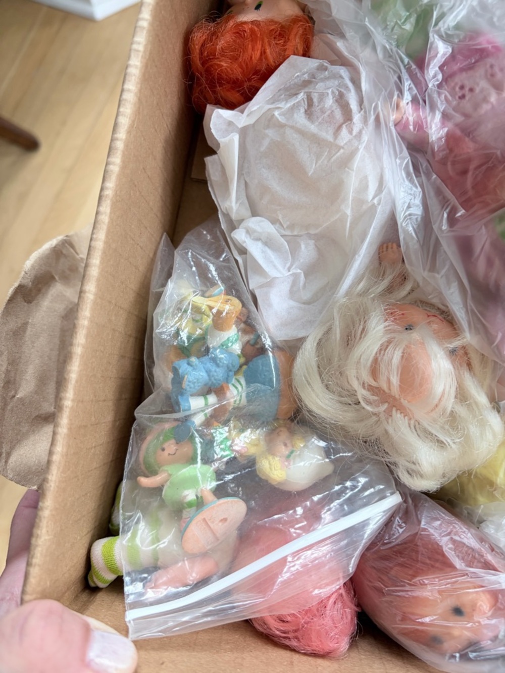 Lot of vintage Strawberry Shortcake dolls - Picture 2 of 2